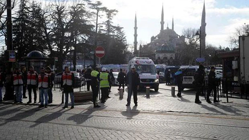 Explozie în centrul  Istanbulului