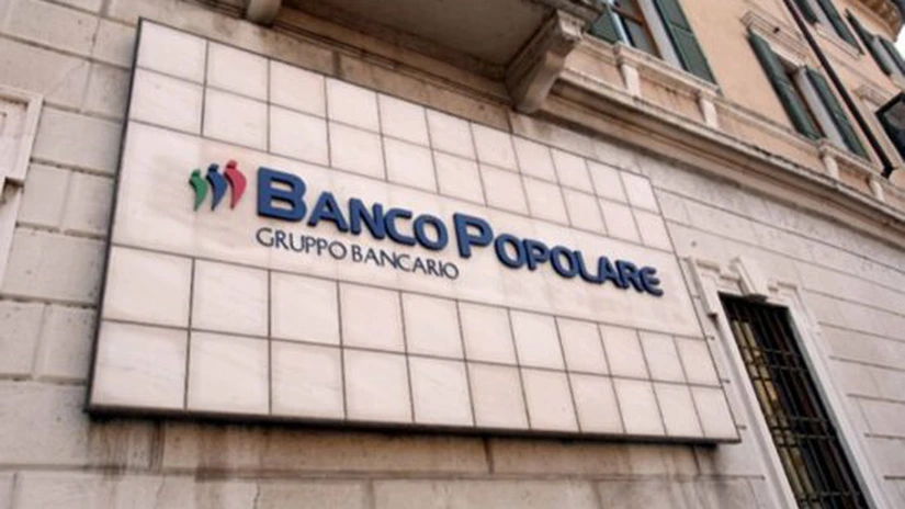 Fuziune de şase miliarde de euro: Banco Popolare şi Banca Popolare di Milano Scarl vor forma a treia mare bancă din Italia