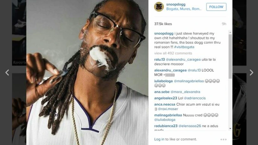 Snoop Dogg spune că vine în România. Cine este, în cifre, şi ce sfat are pentru antreprenori