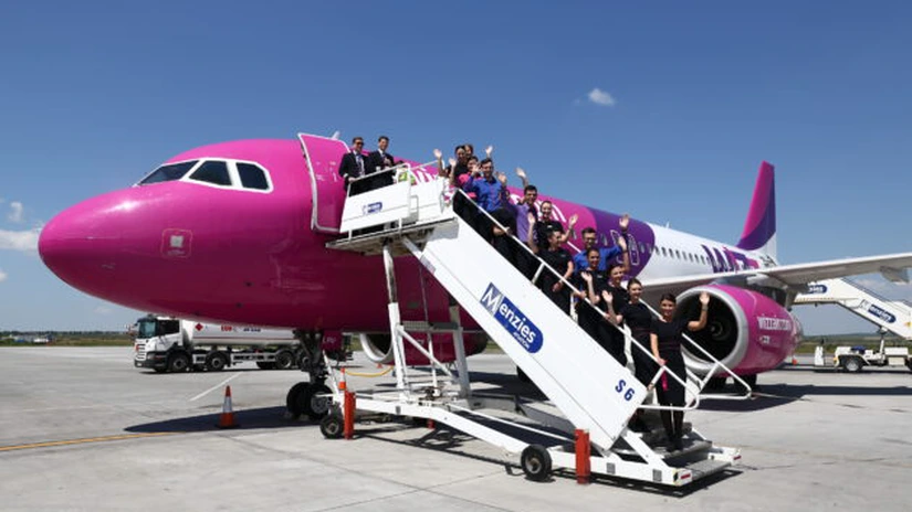 Wizz Air a inaugurat a şasea bază din România, la Iaşi