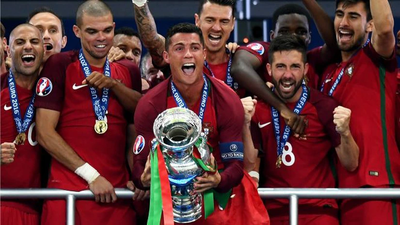 Fotbal - EURO 2016: Portugalia, noua campioană europeană; 1-0 în finala cu Franţa, după prelungiri