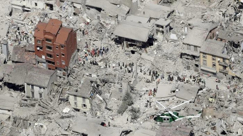 Nou bilanţ provizoriu al cutremurului din Italia: 290 de morţi