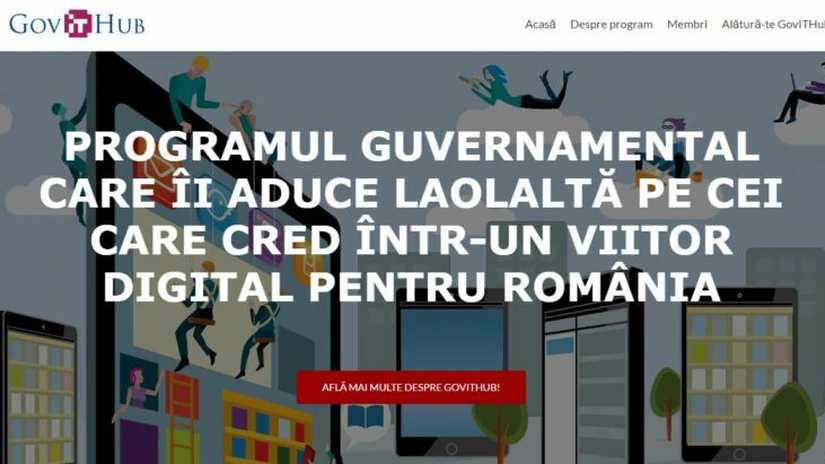 Guvern: Burse de 2.000 de euro pe lună pentru 10 persoane care vor participa la GovITHub