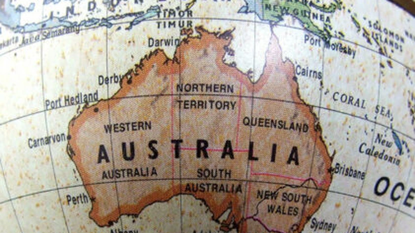 Australia nu se mai află în locul indicat de hărţile actuale