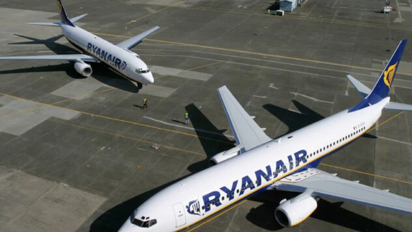 Ryanair: cursele Roma-Bucureşti şi retur, Milano-Bucureşti şi Bologna-Bucureşti şi retur vor fi anulate