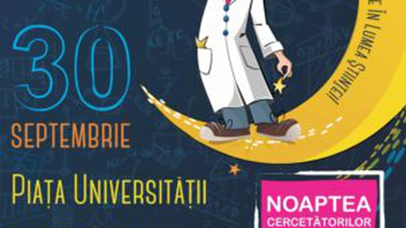 Noaptea Cercetătorilor - 30 septembrie 2016: 250 de oraşe din Europa şi 15 oraşe din România