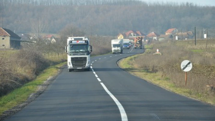 CNAIR a recepţionat lucrările de pe tronsonul cuprins între localităţile Brad şi Ioneşti, parte din DN 76