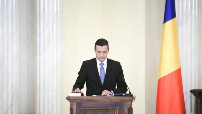 Premierul Gindeanu l-a primit pe omologul maltez, în huiduielile protestatarilor din Piaţa Victoriei