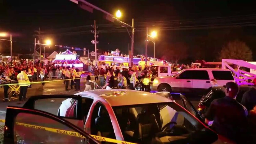 Un camion a intrat în mulțime la New Orleans, 28 de răniți
