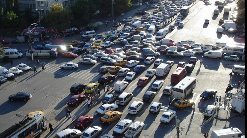 Bucureştiul, pe locul trei în lume şi pe primul în Europa în topul oraşelor cu cel mai aglomerat trafic