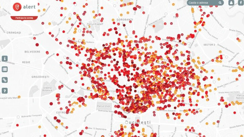 Peste 4.200 de oameni locuiesc în clădirile cu risc seismic din Bucureşti. Harta imobilelor