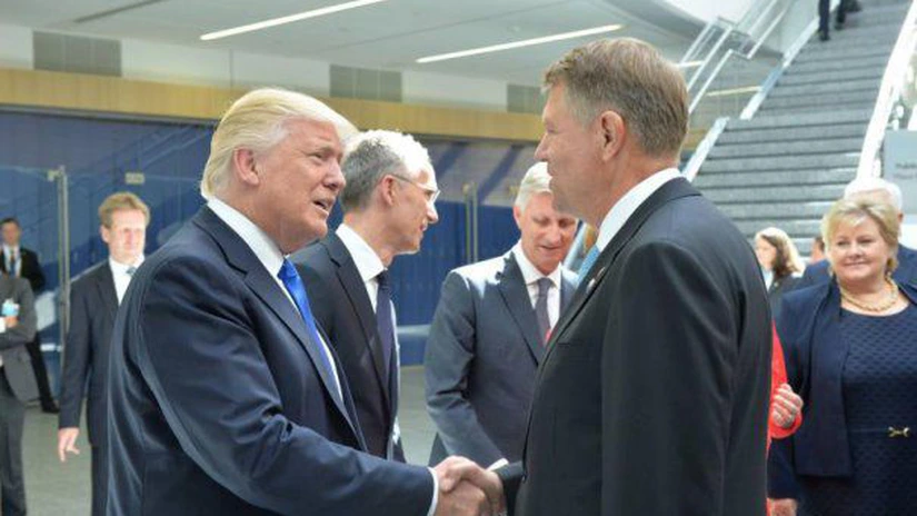 Iohannis: Domnule preşedinte Trump, România este aşa cum este astăzi, cu o democraţie solidă, datorită parteneriatului cu SUA