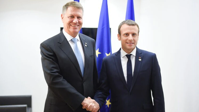 Emmanuel Macron începe joi vizita în România. Preşedintele Franţei se va întâlni cu Iohannis şi cu Tudose