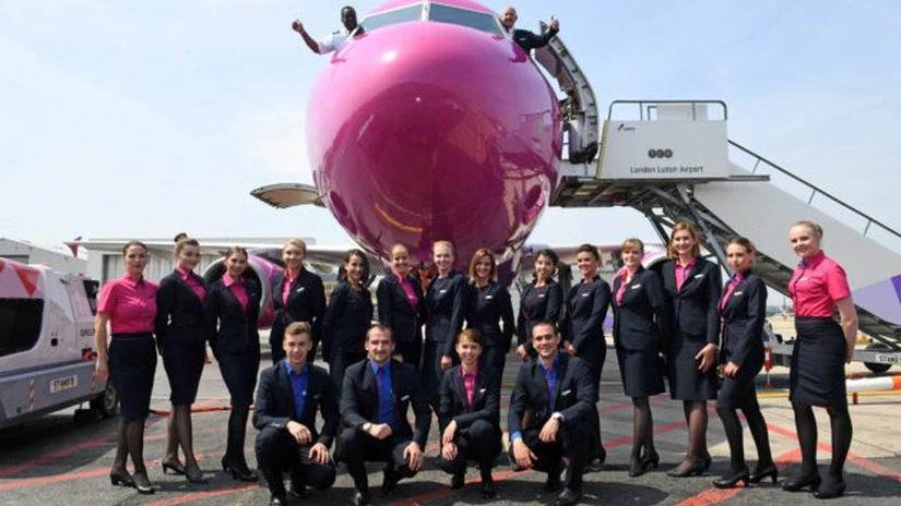 Wizz Air vrea să angajeze 1.300 de persoane până la finalul anului viitor