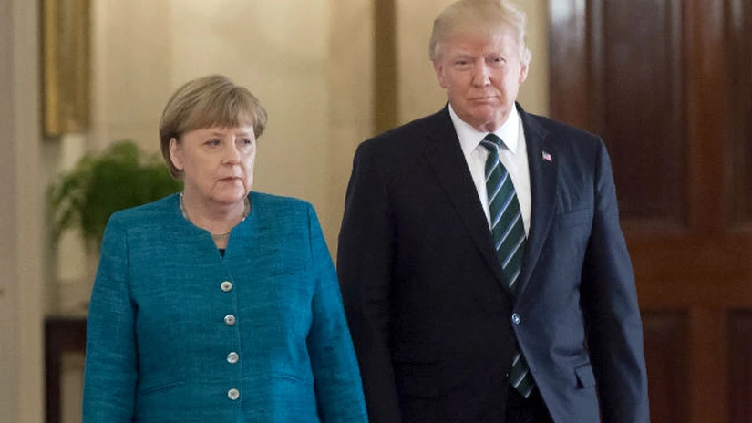 Merkel şi Trump au discutat joi înaintea summitului G20, însă puţine informaţii au fost făcute publice