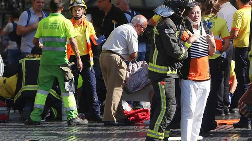 Numărul românilor răniţi în atacul de la Barcelona a ajuns la trei