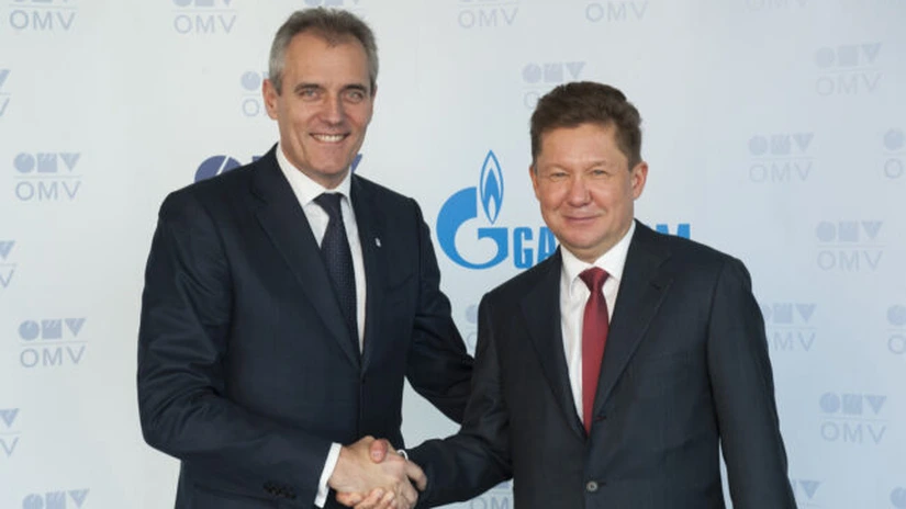 Gazprom şi OMV discută doar un posibil schimb de active, spune ministrul rus al Energiei