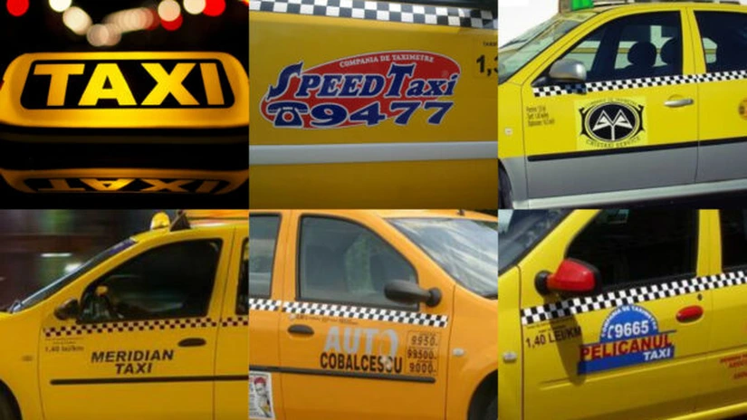 Top firme de taxi din Bucureşti după afaceri. Câţi bani fac Speed, Pelicanul, Cristaxi, Meridian sau Cobălcescu