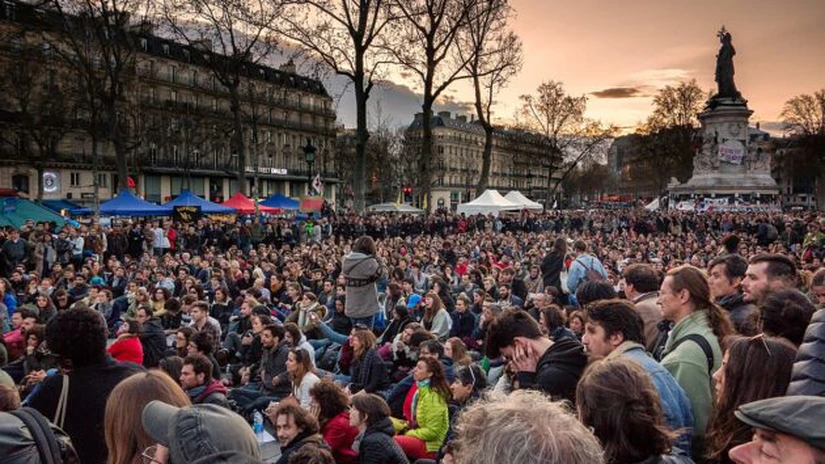 Ample manifestaţii în Franţa împotriva reformelor angajate de Emmanuel Macron