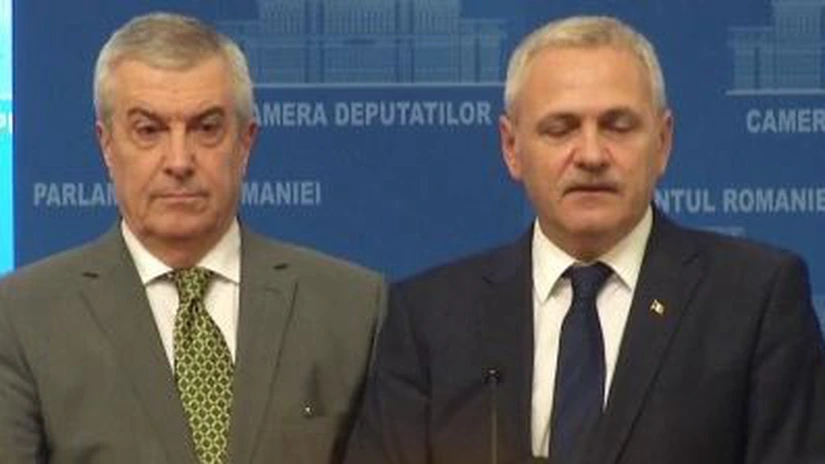 Dragnea şi Tăriceanu discută cu premierul Dăncilă la Palatul Victoria