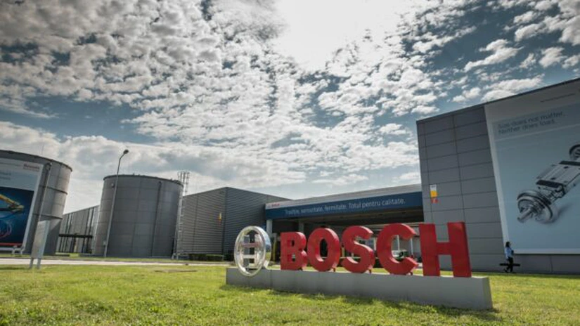Vânzările nete ale Bosch în România au urcat cu 29% anul trecut, la 5,6 miliarde lei. Compania investeşte 25 milioane euro la unitatea din Cluj