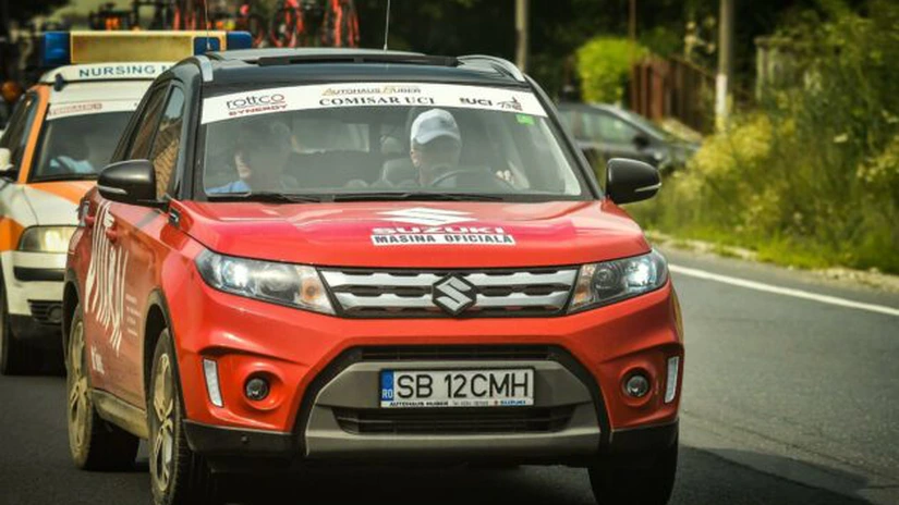 Suzuki - maşina oficială la Turul Ciclist al Sibiului al doilea an consecutiv