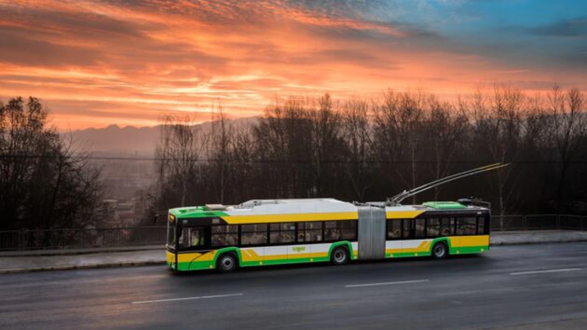 Trolee noi în Cluj. Producătorul polonez Solaris, singurul ofertant la licitaţia pentru achiziţia a 50 de troleibuze (FOTO)
