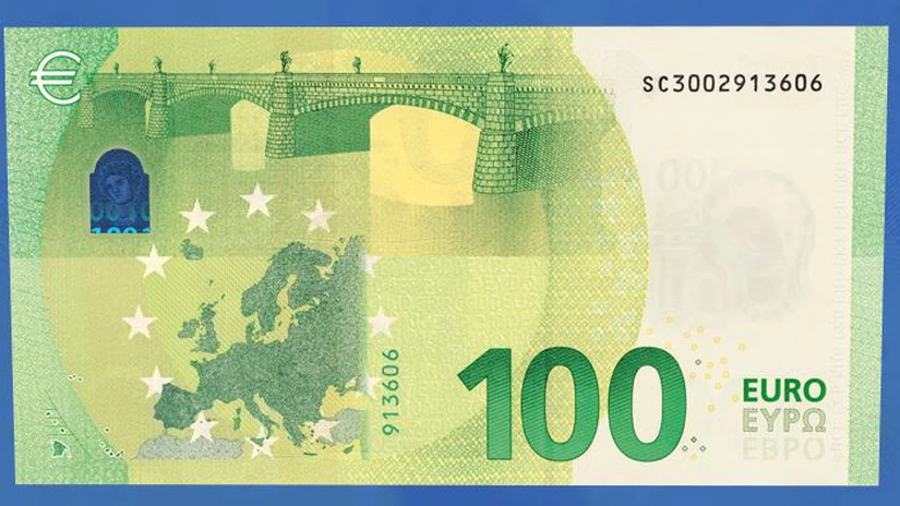 BCE pune în circulaţie noile bancnote de 100 şi 200 de euro