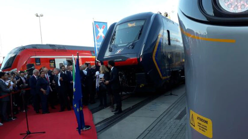 Trenurile Pop si Rock, cea mai mare achiziţie din istoria Italiei. Un astfel de tren e bun şi pentru căile ferate române FOTO VIDEO