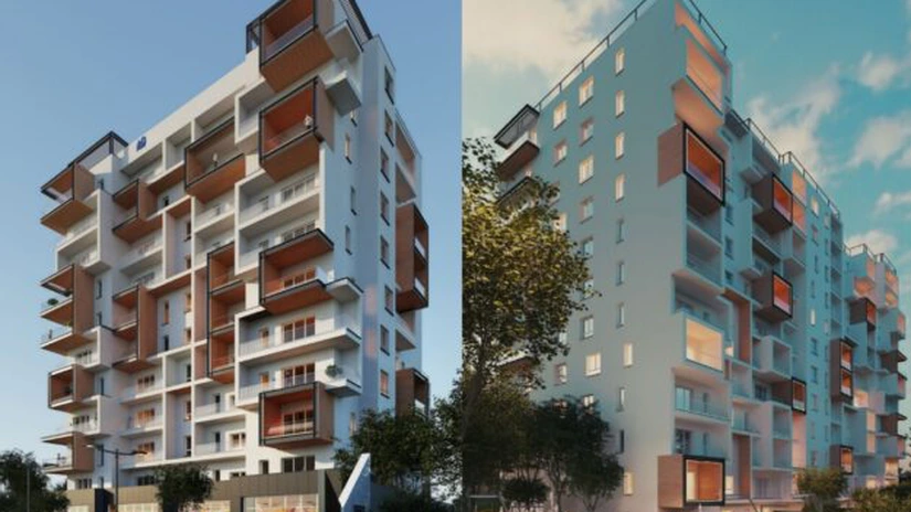 Apare primul bloc de apartamente din România cu pistă de alergare pe acoperiş