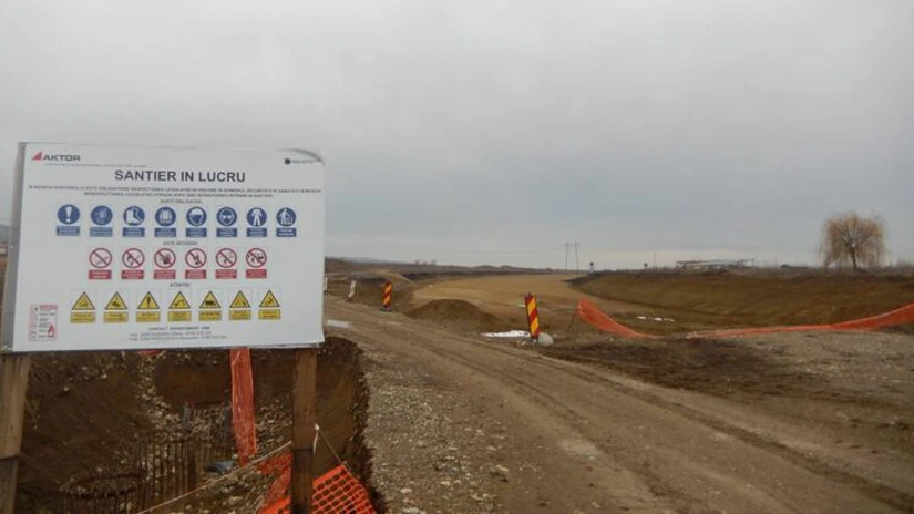 Asociaţia Pro Infrastructură: lotul Aktor de pe Autostrada Sebeş – Turda este încremenit şi nu va fi terminat în 2019 FOTO Update Reacţia Aktor