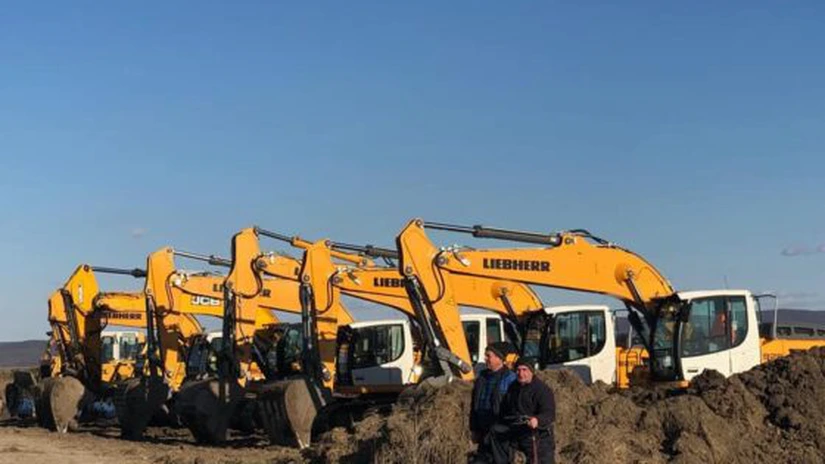 Umbrărescu, despre informaţiile privind lipsa muncitorilor şi utilajelor pe Autostrada Moldovei: sunt false