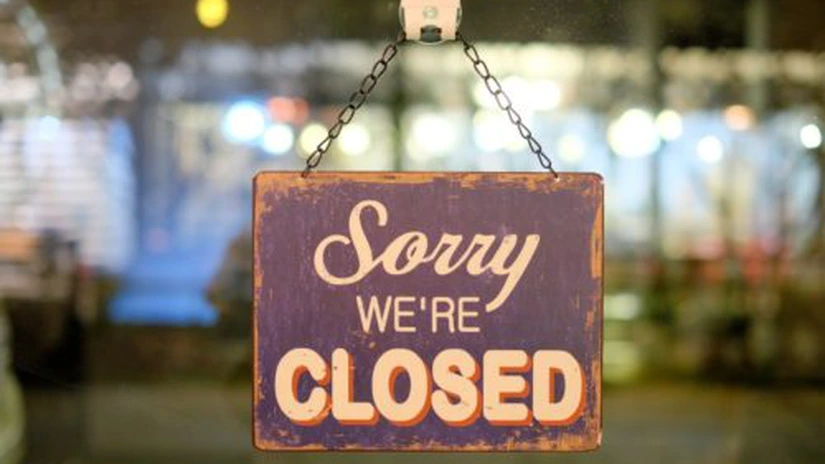 ONRC: 9.851 de firme şi-au suspendat activitatea în perioada ianuarie - noiembrie 2020