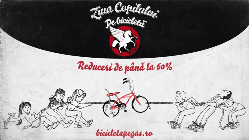 Biciclete Copii cu reduceri de pana la 60% doar la Pegas