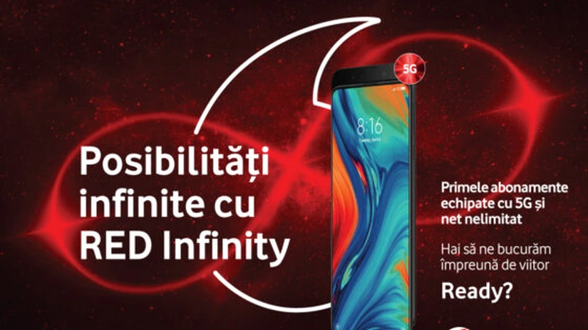 Vodafone extinde acoperirea 5G în Cluj-Napoca şi Mamaia şi lansează primele abonamente 5G în România