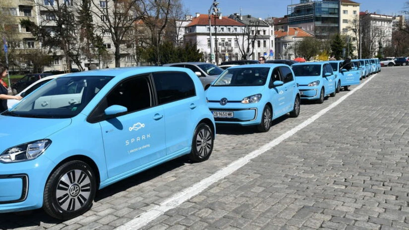 Compania de car-sharing Spark se lansează săptămâna viitoare în Bucureşti, cu flotă exclusiv de maşini electrice