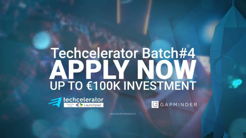 Începe o nouă rundă Techcelerator cu finanţări de până la 100.000 de euro pentru fiecare startup selectat în program