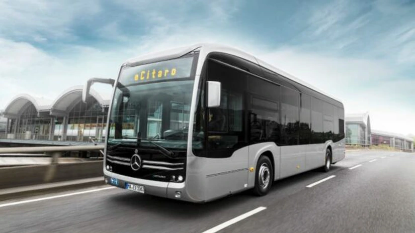 Mercedes-Benz eCitaro, autobuz 100% electric, prezentat în România FOTO
