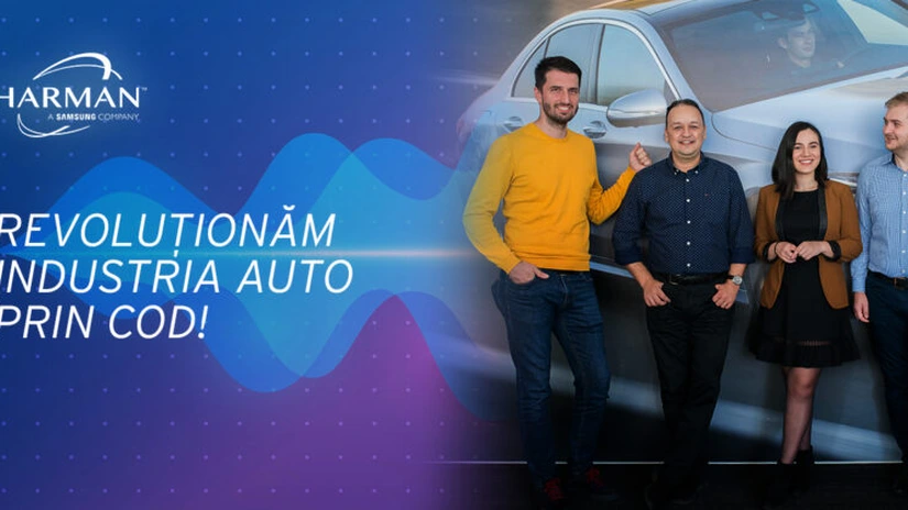 Harman România extinde cel mai mare centru de dezvoltare auto din București și recrutează 20 de programatori în echipa de Telematică