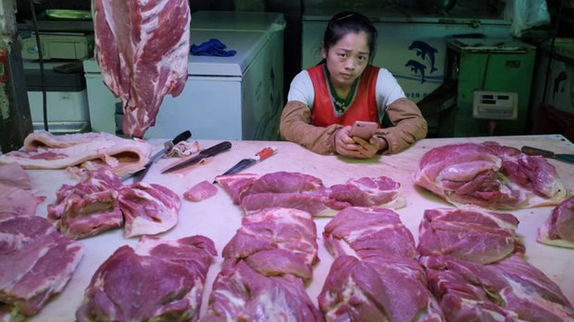 Italia a confiscat 9,5 tone de carne de porc provenită din China