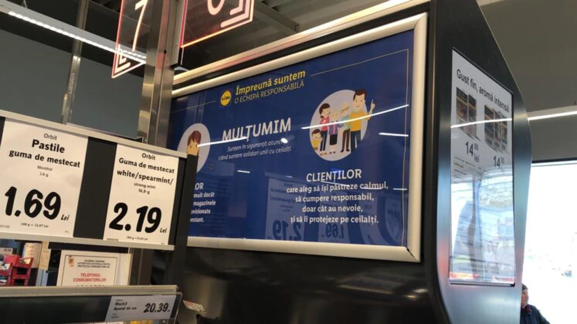 Lidl scurtează programul de funcţionare a magazinelor sale, începând din 30 martie, pe fondul epidemiei de COVID-19