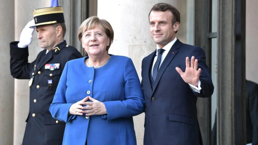 Merkel și Macron solicită statelor UE să-și coordoneze politicile de redeschidere a frontierelor