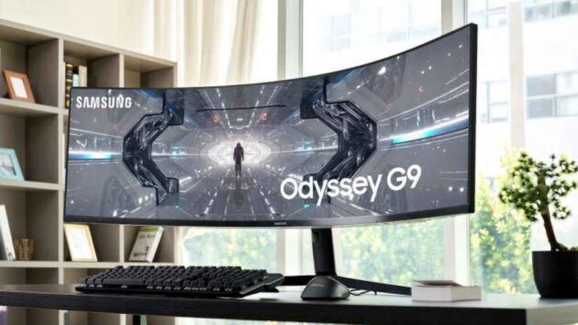 Samsung lansează la nivel global monitorul curbat de gaming Odyssey G9