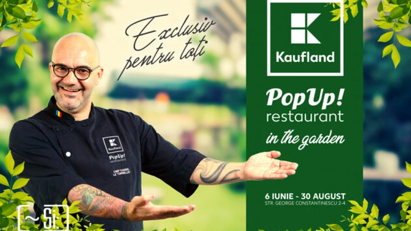 Compania Kaufland relansează conceptul de Pop-up Restaurant în aer liber, cu un program de experiențe tematice
