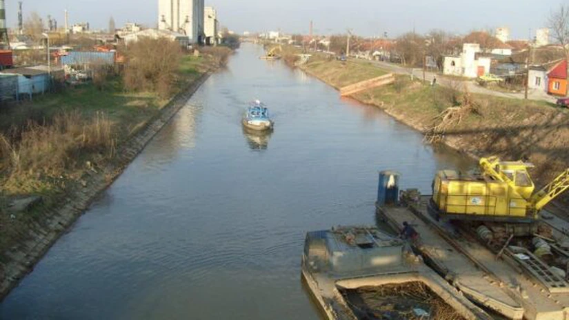 ANAR coordonează în proiect de investiții de reparare a infrastructurii de pe canalul Bega în valoare de 7 milioane de euro