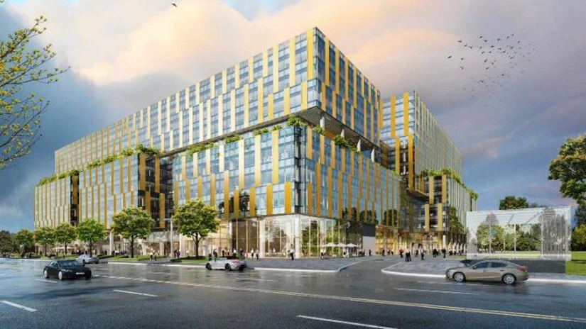 One United Properties a modificat faţada One Cotroceni Park cu banii obţinuţi pe 30% dintre cei 75.000 mp ai birourilor din proiect