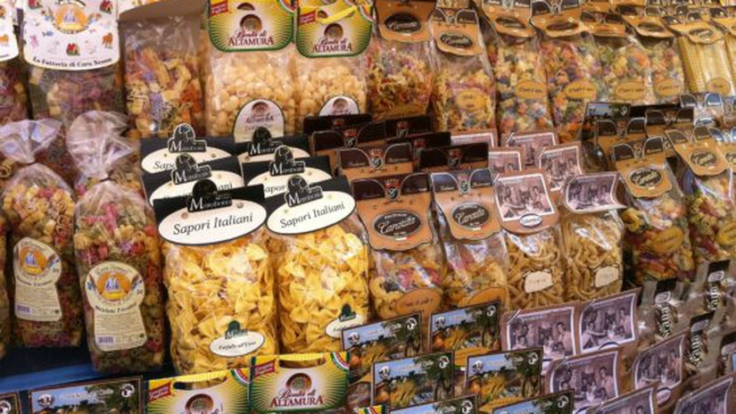 Pandemia a crescut importul de paste făinoase din Italia cu peste 40% în primele şase luni