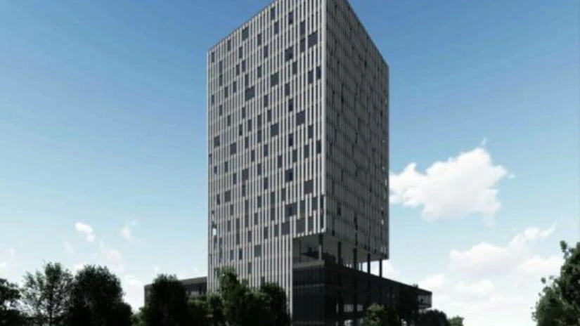 Investitorii spanioli de la Promoimob Development vor să ridice o clădire de 19 etaje pe strada Barbu Văcărescu lângă Kaufland