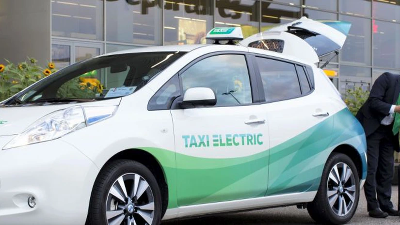 Companiile de taxi sau de curierat ar putea primi ajutor de la stat pentru schimbarea maşinilor vechi cu unele electrice