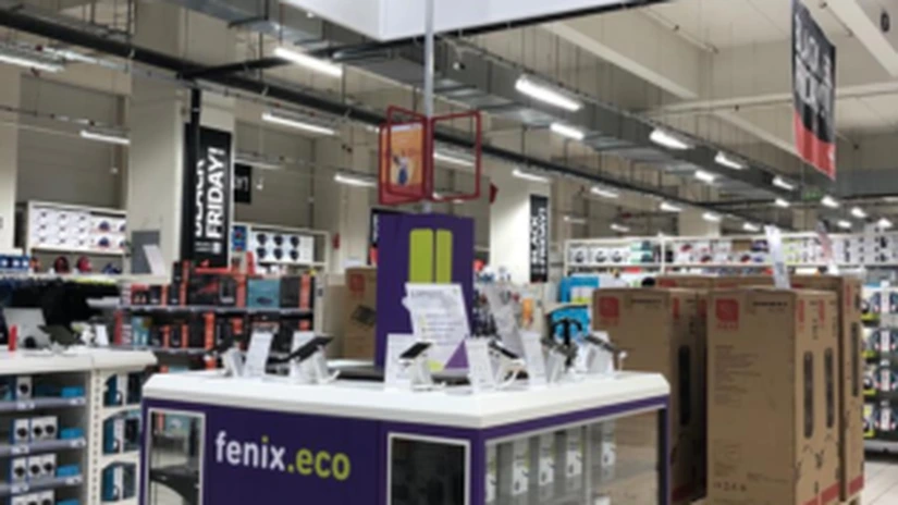 Start-up-ul local fenix.eco se asociază cu Auchan pentru a comercializa smartphone-uri recondiţionate, la prețuri cu până la 50% mai mici